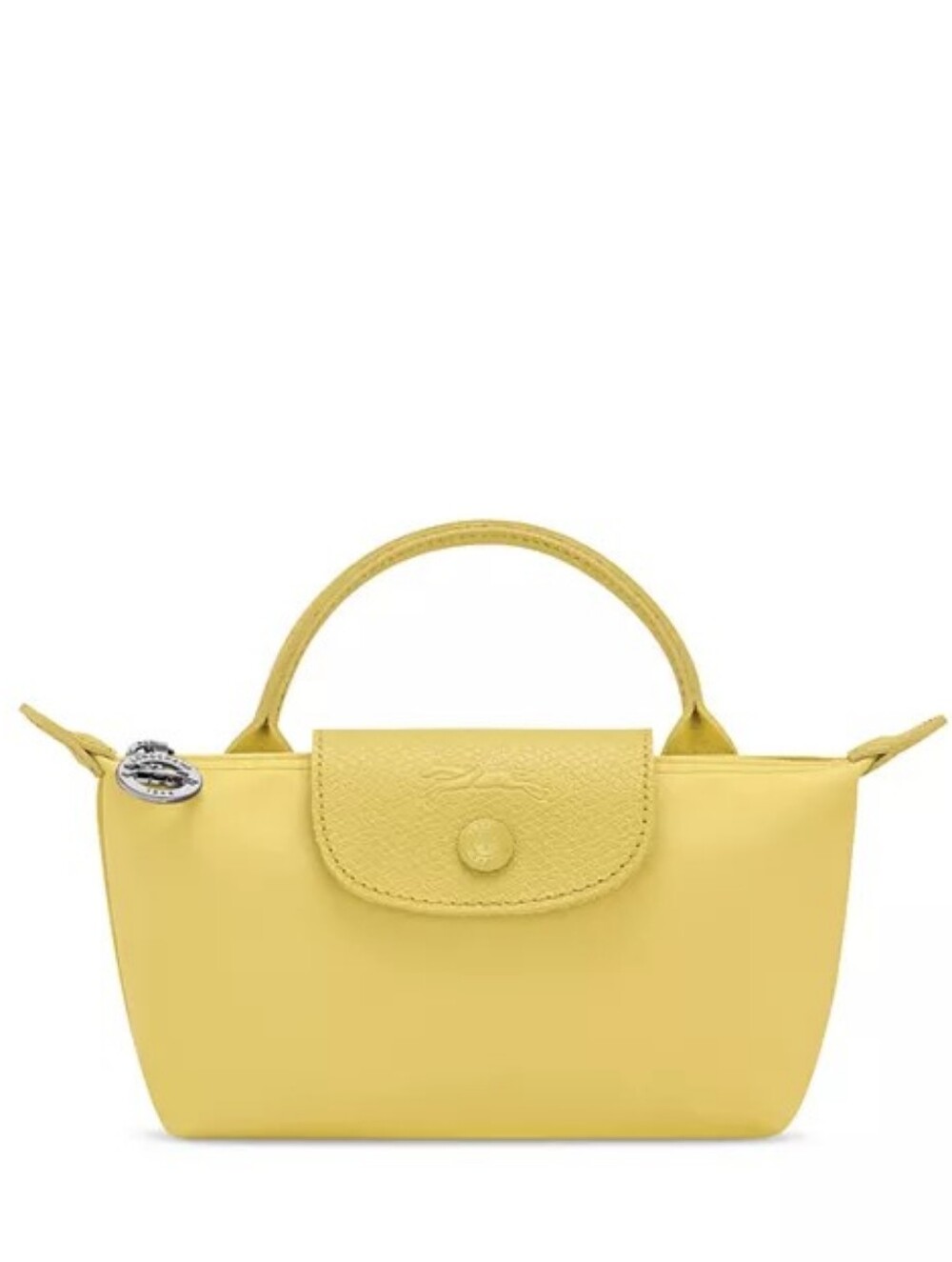NWT Le Pliage Cosmetics Case With Crossbody Strap Butter Yellow